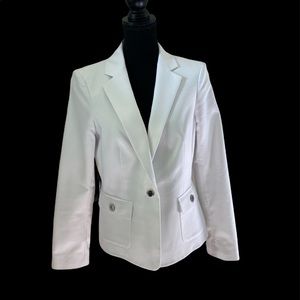 White Calvin Klein Jacket- Size 10